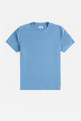 Basic Cotton T Shirt - Cyan Blue